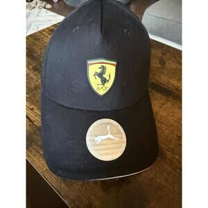 Ferrari Classic F1 Driver's Hat / baseball Cap Unisex Black
